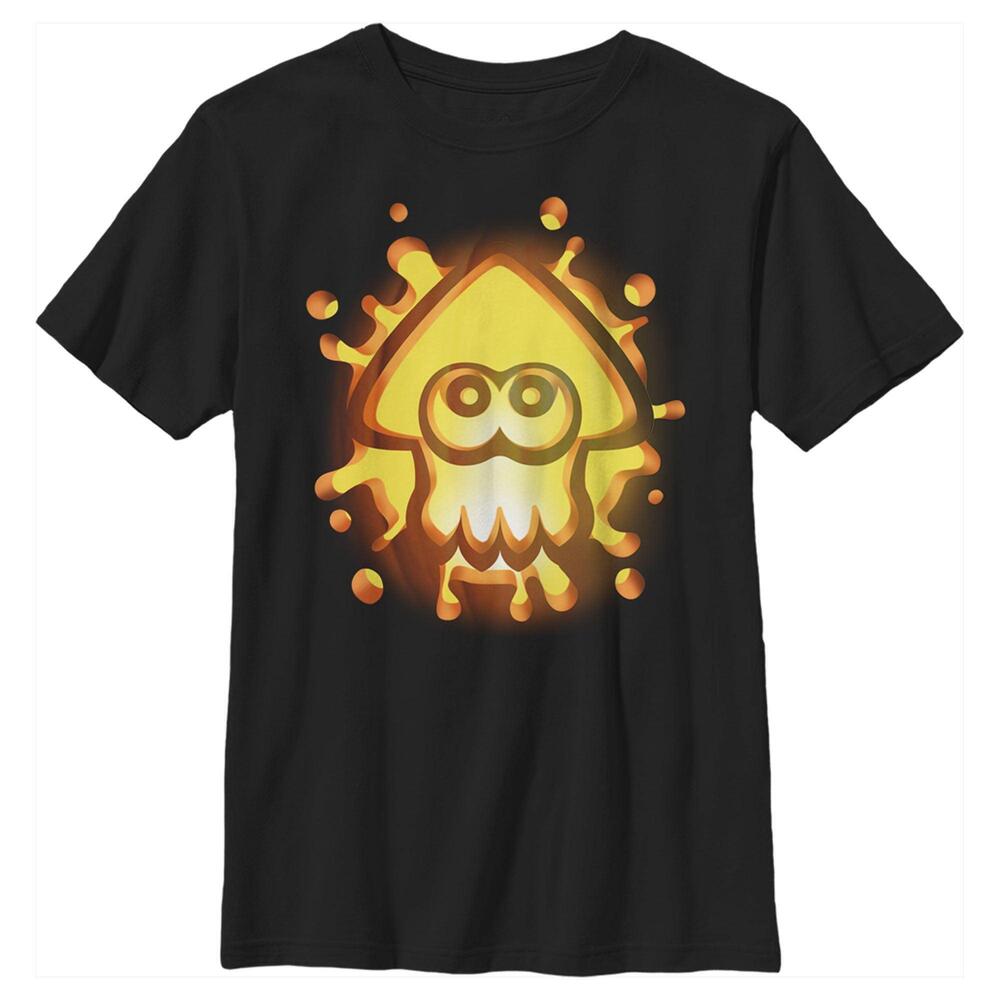 Boys Nintendo Halloween Splatoon Pumpkin Tshirt